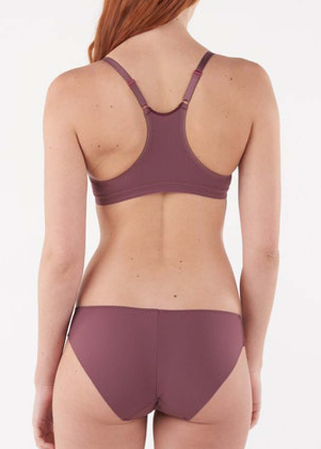 Soutien-gorge Triangle Sans Armatures Maison Lejaby Burgundy